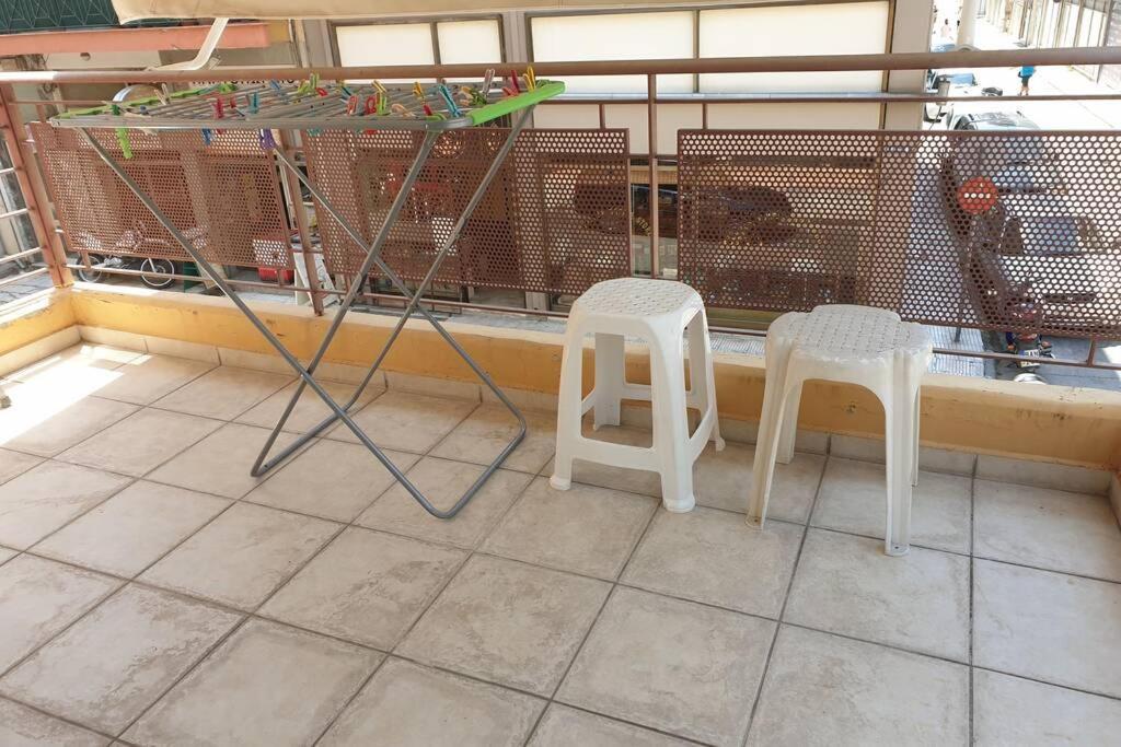 דירות וולוס Κεντρικό Στούντιο 250M Σχεδόν Από Την Παράλια. מראה חיצוני תמונה